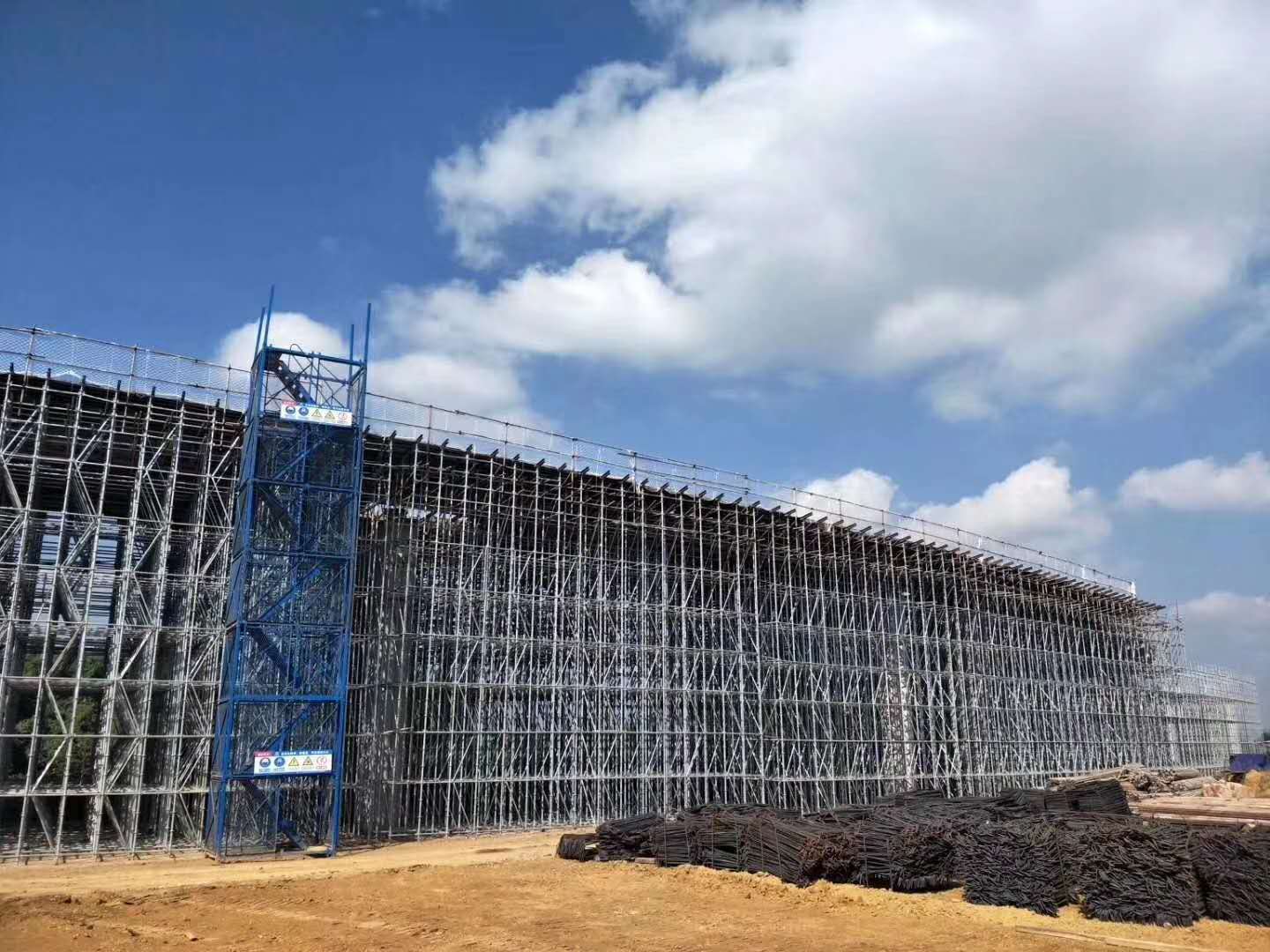 盤扣腳手架搭建周期短，經(jīng)濟(jì)效益好！